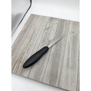 Pampered Chef Stainless Grapefruit Knife Avocado Fruit Black Handle